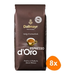 Dallmayr - Espresso d'Oro Bohnen - 8x 1kg