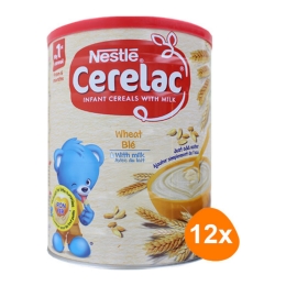 Cerelac - Milch-Getreidebrei mit Weizen - 12x 1kg