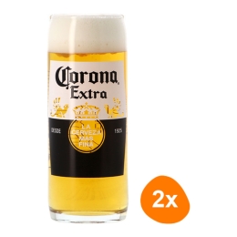 Corona - Bierglas 330ml - 2 Stück
