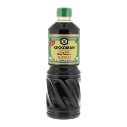Kikkoman - Sojasauce (Weniger Salz) - 1 ltr