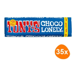 Tony's Chocolonely - Zartbitterschokolade 70% - 35x 50g