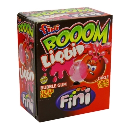 Fini - Booom liquid Bubble Gum Erdbeere - 200er