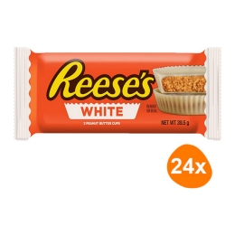 Reese's - 2 Peanut Butter Cups White - 24 Stück