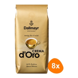 Dallmayr - Crema d'Oro Bohnen - 8x 1kg