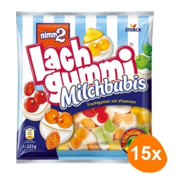 Nimm2 - Lachgummi Milchbubis - 15x 225g