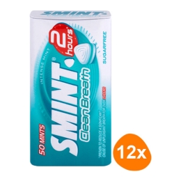Smint - Clean Breath Intense Mint - 12x 50er