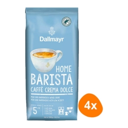 Dallmayr - Home Barista Caffè Crema Dolce Bohnen - 4x 1kg