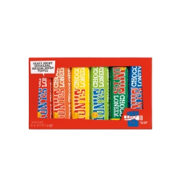 Tony's Chocolonely - Riegel-Regenbogenpaket - 6x 47/50g