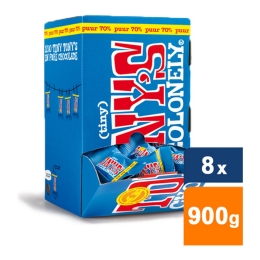 Tony's Chocolonely - Tiny Tony's Zartbitterschokolade - 8x 900g