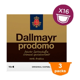 Dolce Gusto - Dallmayr Prodomo - 3x 16 Kapseln