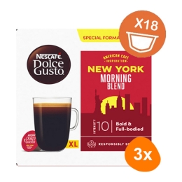 Dolce Gusto - New York Morning blend - 3x 18 Kapseln