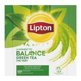 Lipton - Feel Good Selection Grüner Tee - 100 Teebeutel