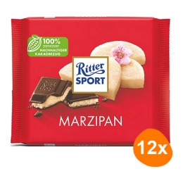 Ritter Sport - Marzipan - 12x 100g
