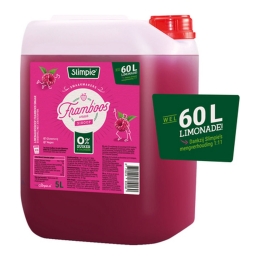 Slimpie - Himbeere Limonaden-Sirup - 5 ltr
