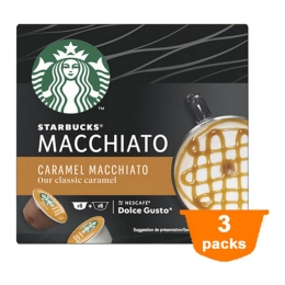 Starbucks - Caramel Macchiato by Nescafé Dolce Gusto - 3x 12 Kapseln