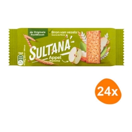 Sultana - Fruchtkekse Apfel - 24x 3er