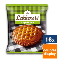 De Lekkerste - Apfelkuchen - 16x 100g