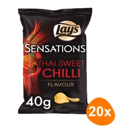 Lay's - Sensations Thai Sweet Chilli - 20 Mini Beutel