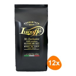 Lucaffé - Mr. Exclusive 100% Arabica Bohnen - 12x 1kg