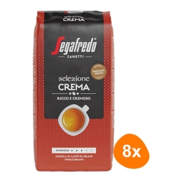 Segafredo - Selezione Crema Bohnen - 8x 1kg