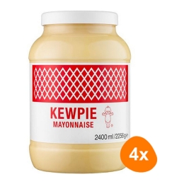 Kewpie - Japanische Mayonnaise - 4x 2,4 ltr