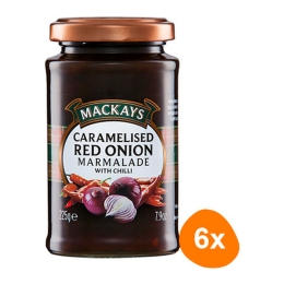 Mackays - Caramelised Red Onion Marmalade mit Chili - 6x 225g