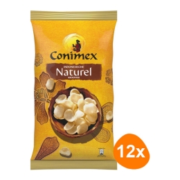  Conimex - Kroepoek (Krabbenchips) Natural - 12 Beutel