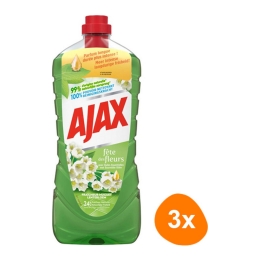 Ajax - Allzweckreiniger Frühlingsblume - 3x 1,25ltr