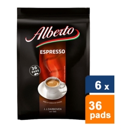 Alberto - Espresso - 6x 36 pads 