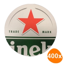 Heineken - Bierdeckel - 400 Stück (4x 100 Stück)