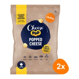 Cheesepop - Gepuffter Cheddar Käse - 2x 500g