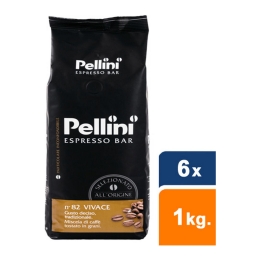 Pellini - Espresso Bar N. 82 Vivace Bohnen - 6x 1 kg