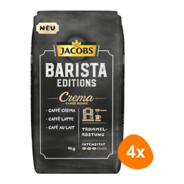 Jacobs - Barista Editions Crema Bohnen - 4x 1kg