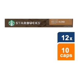 Starbucks - House Blend Medium Roast by Nespresso - 12x 10 Kapseln