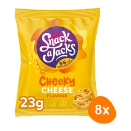 Snack a Jacks - Reiswaffeln Cheese - 8x 23g