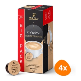 Tchibo - Cafissimo Decaffeinato - 4x 30 Kapseln
