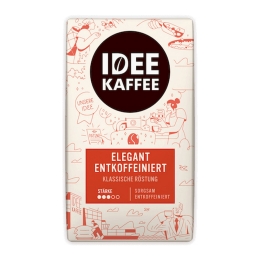 Idee Kaffee - Entkoffeiniert Gemahlener Kaffee - 500g