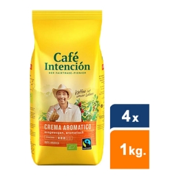 Café Intención - Crema Aromatico Bohnen - 4x 1kg