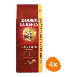 Douwe Egberts - Aroma Rood Bohnen - 4x 1kg
