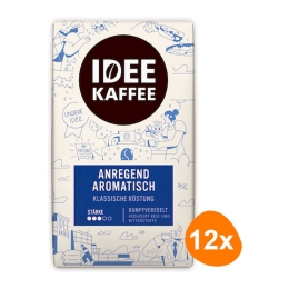 Idee Kaffee - Classic Gemahlener Kaffee - 12x 500g