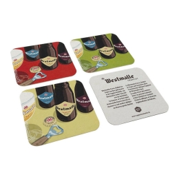 Westmalle - bierdeckel - 4x 100 Stück