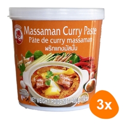 Cock Brand - Matsaman (Massaman) Currypaste - 3x 400g
