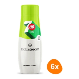 SodaStream - 7UP Zero Sirup - 6x 440ml