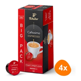 Tchibo - Cafissimo Espresso Elegant - 4x 30 Kapseln