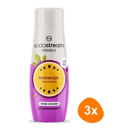 SodaStream - Maracuja ohne Zucker Sirup - 3x 440ml