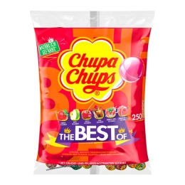 Chupa Chups - Lutscher The Best Of (Nachfüllbeutel) - 250er