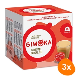 Gimoka - Creme Brulee - 3x 16 Kapseln