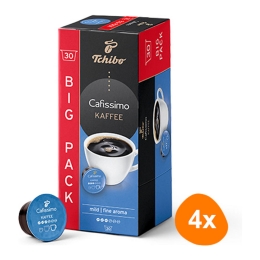 Tchibo - Cafissimo Kaffee Mild - 4x 30 Kapseln