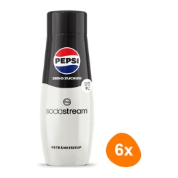 SodaStream - Pepsi Zero Sirup - 6x 440ml