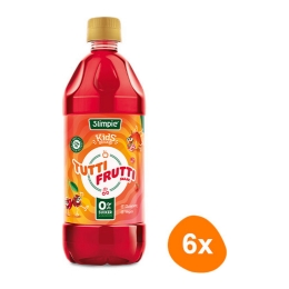 Slimpie - Tutti Frutti Kids Limonaden-Sirup - 6x 580ml